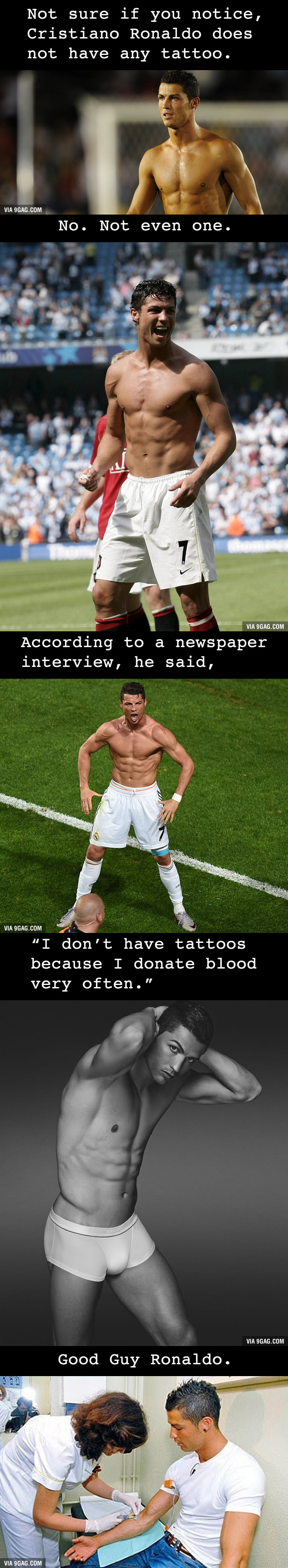 Mystery unveiled: of Cristiano Ronaldo tattoo