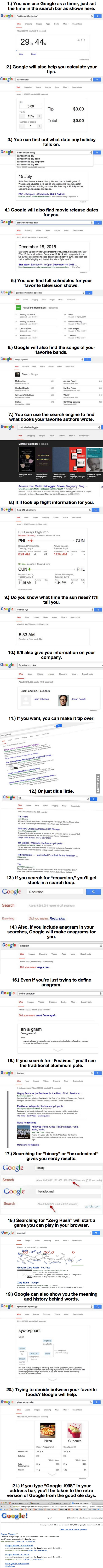 After You Learn These 21 Google Tricks, The Internet Will Never Be The Same.