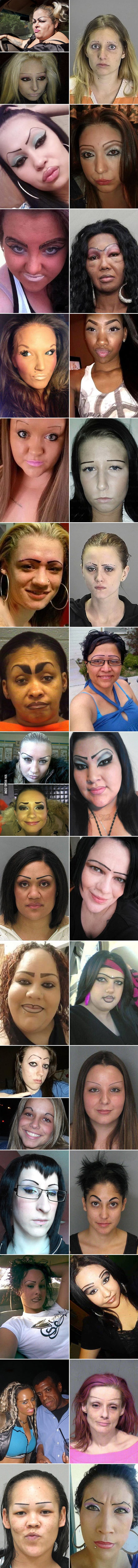 33 Women Who Don’t Understand Eyebrows